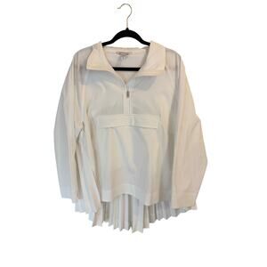 Athleta Sojourn Top White size M